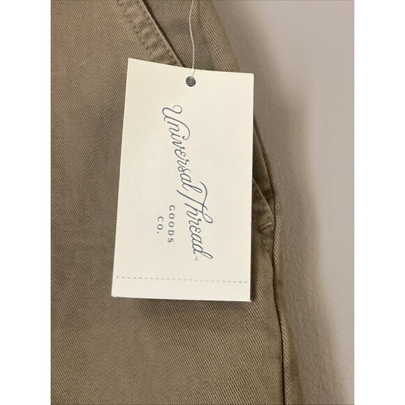 Women's High-Rise Trouser Shorts - Universal Thread Brown 4 - Picture 4 of 8